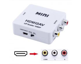 Конвертер переходник MINI AD-72 (HDMI-3*RCA)