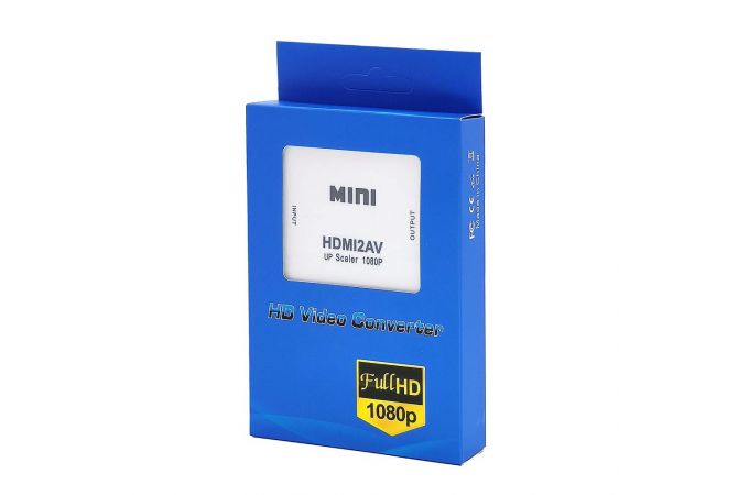 Конвертер переходник MINI AD-72 (HDMI-3*RCA)