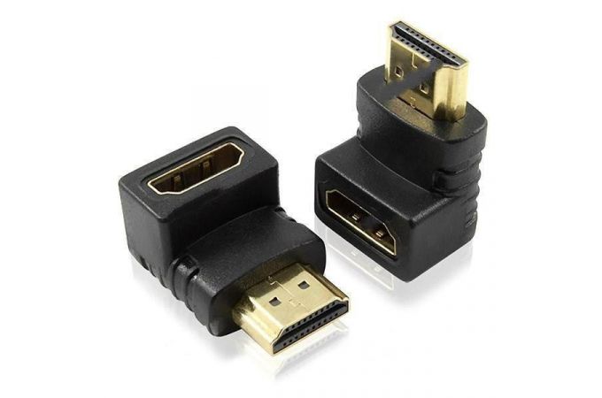 Конвертер переходник Орбита OT-AVW22 (гнездо HDMI - штекер HDMI угловой) (УПАКОВКА 10шт)