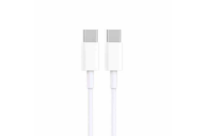 Кабель USB Type-C - USB Type-C EZRA DC65, 3A PD18W (белый) 1м
