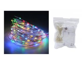 Гирлянда LED Огонек OG-LDG12 RGB-импульс (3м) (УПАКОВКА 10ШТ)