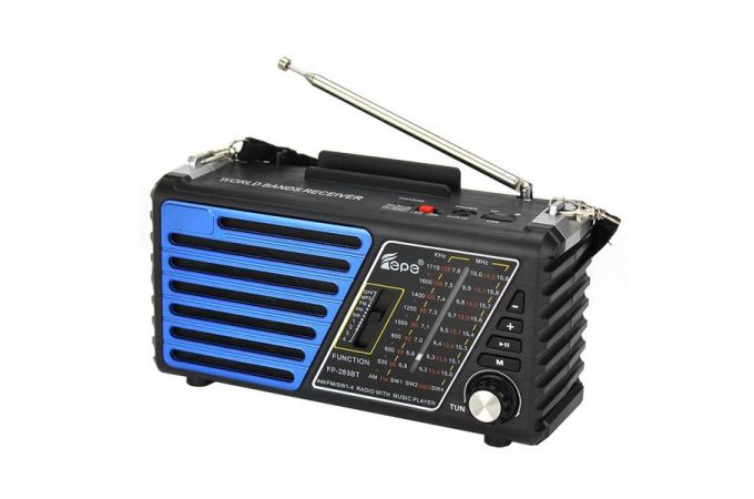 Радиоприемник Fepe FP-283BT р/п (USB,Bluetooth)