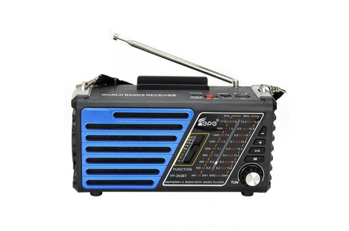 Радиоприемник Fepe FP-283BT р/п (USB,Bluetooth)