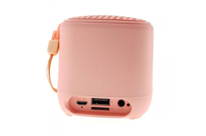 Портативная беспроводная колонка Орбита OT-SPB136 BT (розовый)