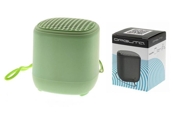 Портативная беспроводная колонка Орбита OT-SPB136 BT (светло-зеленый)