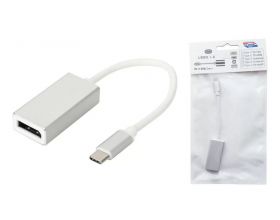 Конвертер переходник Орбита OT-AVW56  (штекер TYPE-C -  гнездо Displayport) 15см