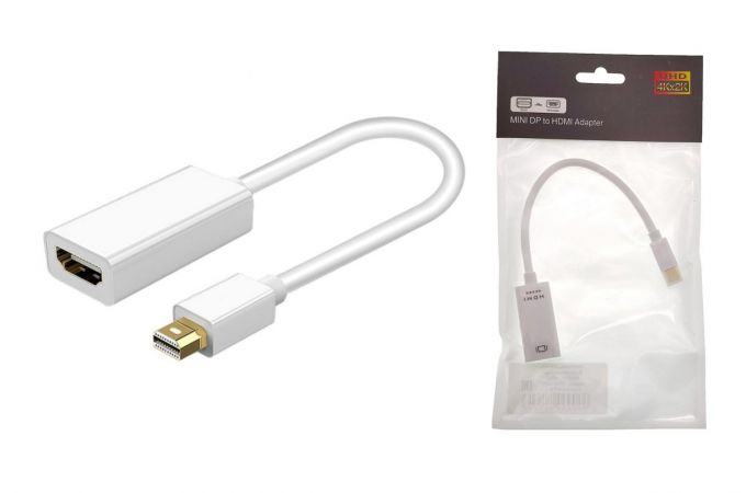 Конвертер переходник Орбита OT-AVW57  (штекер MINI Displayport - гнездо HDMI) 15см