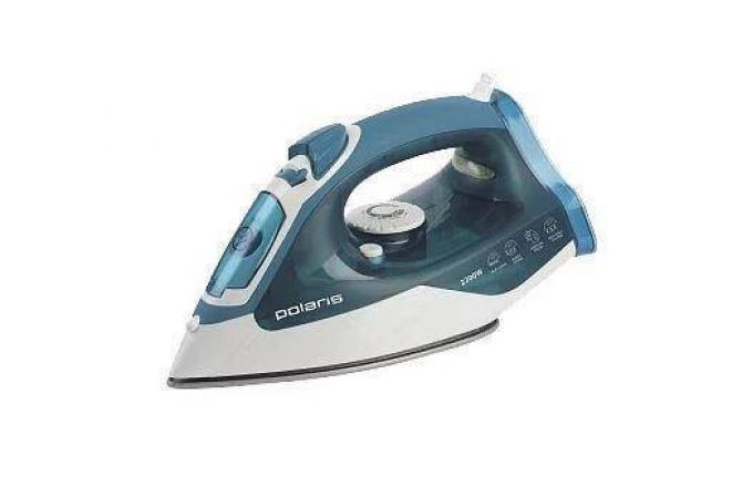 Утюг POLARIS PIR 2274K белый/бирюзовый 2200Вт, керамическая подошва