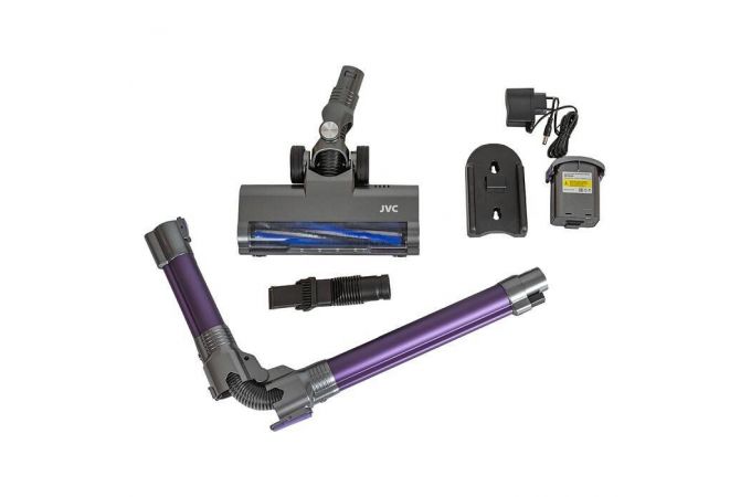 Пылесос JVC JH-VS122 повр.упак 140Вт/40Вт, ВЕРТИКАЛЬНЫЙ, аккумулятор,беспроводной