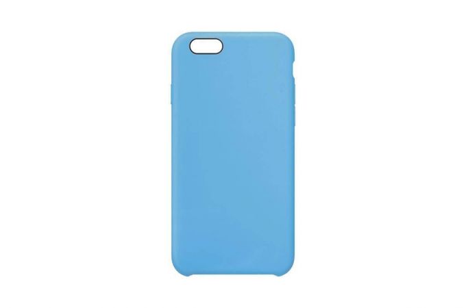 Чехол для iPhone 6/6S Silicone Case Soft Touch (голубой) 16