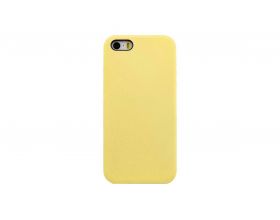 Чехол для iPhone 5/5S/5SE Soft Touch (желтый) 4