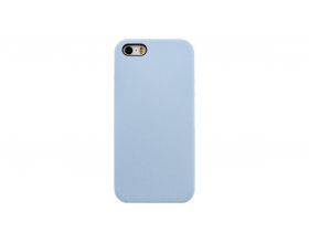 Чехол для iPhone 5/5S/5SE Soft Touch (светло-голубой) 46