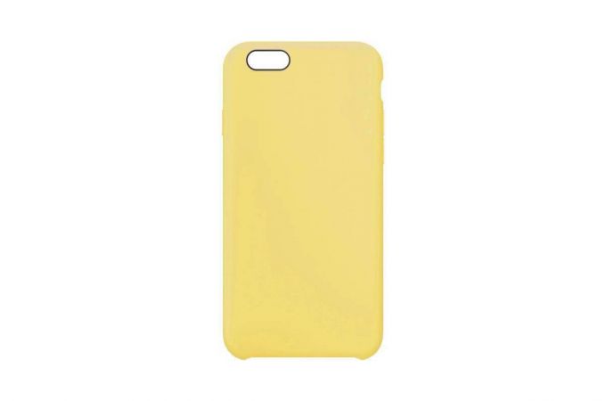 Чехол для iPhone 6 Plus/6S Plus Silicone Case Soft Touch (желтый) 4