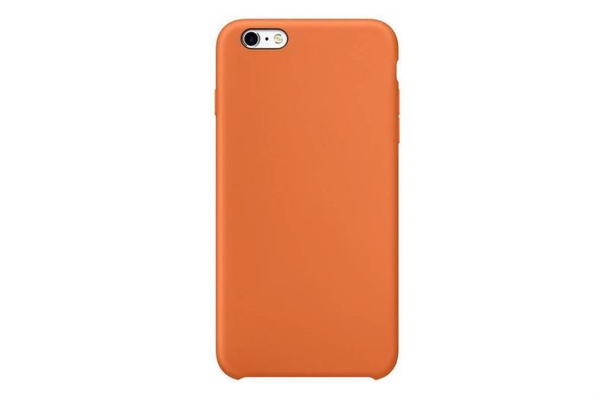 Чехол для iPhone 6 Plus/6S Plus Silicone Case Soft Touch (персиковый)