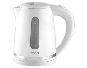Чайник ECON ECO-1711KE белый 2200 Вт, 1,7 л, пластик