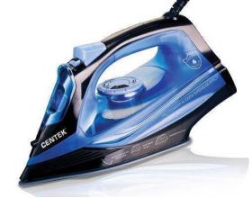 Утюг CENTEK CT-2351 синий 2200 Вт,керам.подошва