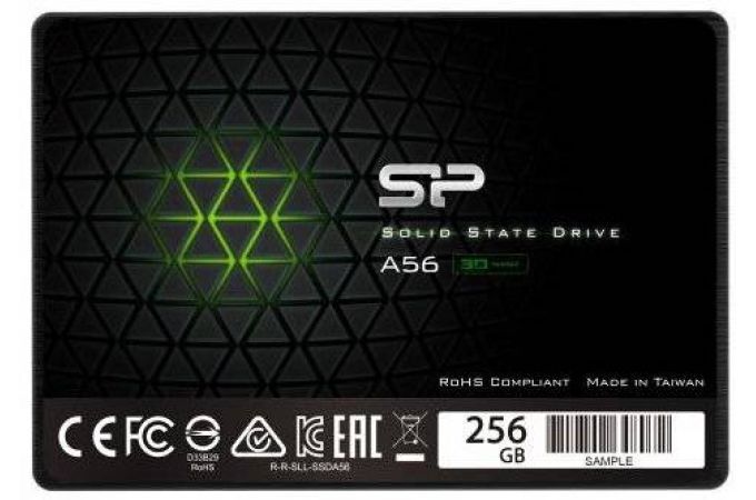 SSD Накопитель Silicon Power A56 256GB SATA III /R/W - 560/500 MB/s /SP256GBSS3A56B25