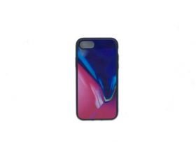 Чехол стеклянный iPhone 7/8 (рисунок в ассортименте)