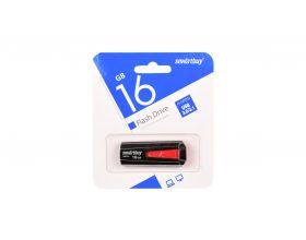Флешка USB 3.0 Smartbuy 16GB IRON Black/Red (SB16GBIR-K3)