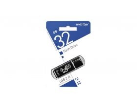 Флешка USB 3.0 Smartbuy 32GB Glossy series Dark Grey (SB32GBGS-DG)