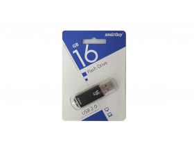 Флешка USB 2.0 Smartbuy 16GB V-Cut Black (SB16GBVC-K)