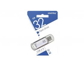 Флешка USB 2.0 Smartbuy 32GB V-Cut Blue (SB32GBVC-B)