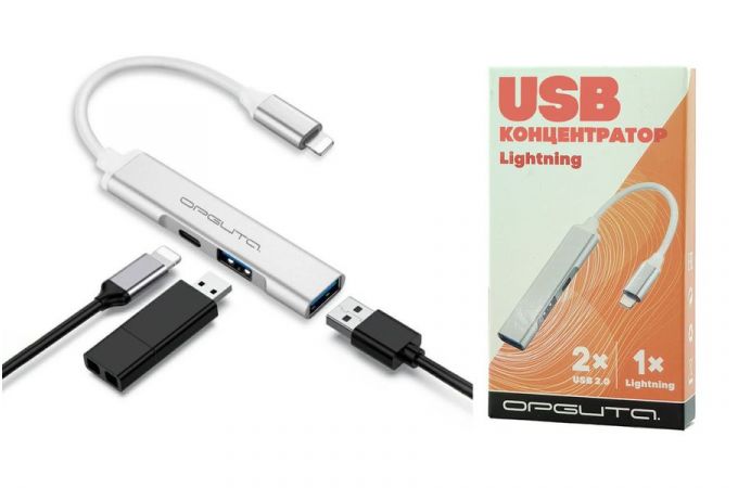 Разветвитель USB HUB Орбита OT-PCR19