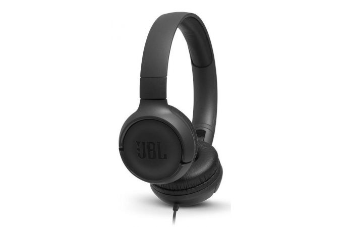 Наушники мониторные проводные JBL T500 (черный)