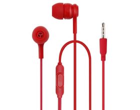 Наушники вакуумные проводные BoraSCO (37617) BSH-04 (красный)