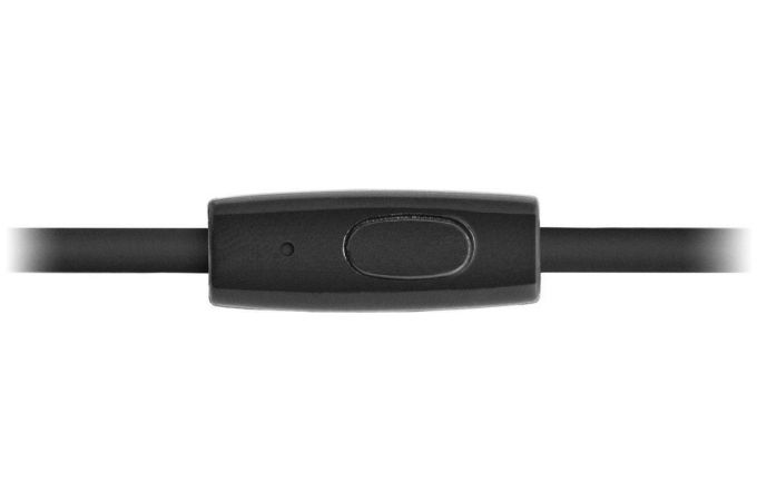 Наушники вакуумные проводные Defender Pulse 420 (черно-оранжевый)