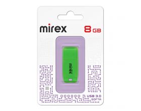 Флешка USB 3.0 Mirex SOFTA GREEN 8GB (ecopack)