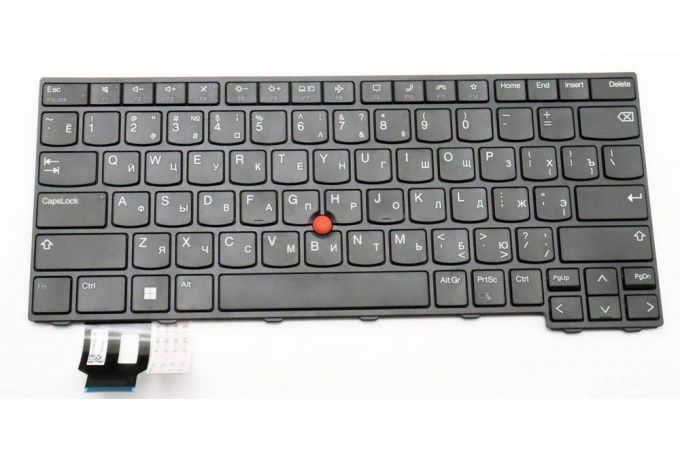 Клавиатура для ноутбука Lenovo ThinkPad L14 T14 P14s gen 3 черная