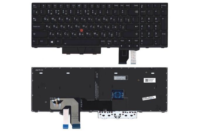 Клавиатура для ноутбука Lenovo Thinkpad P17 Gen 1 черная