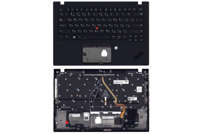 Клавиатура для ноутбука Lenovo ThinkPad X1 Carbon Gen 7 топкейс v.1