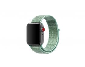 Нейлоновый ремешок EVA для Apple Watch 42/44 mm светло-зеленый