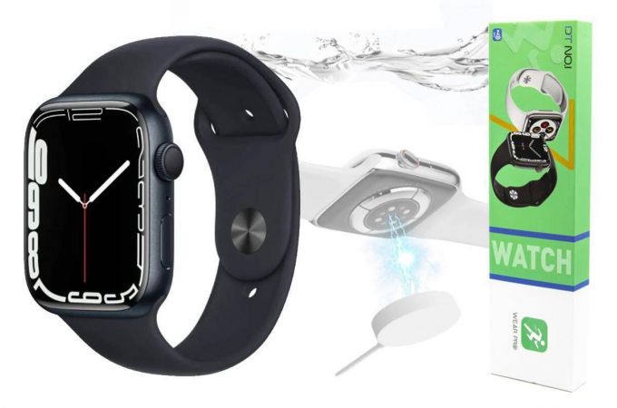 Смарт часы DT NO.1 (черные) 45mm (без рус. языка)