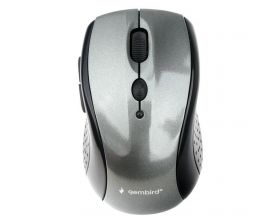 Мышь беспроводная Gembird MUSW-430 (черно-серебристый)