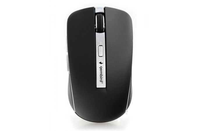 Мышь беспроводная Gembird MUSW-450-1 (черно-серый)