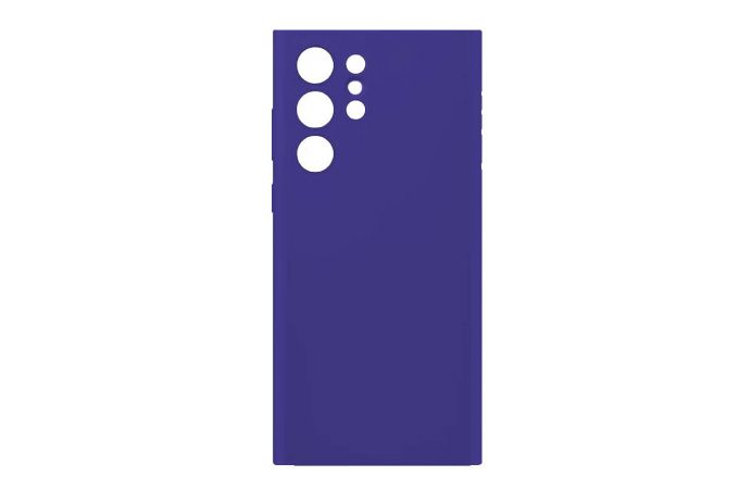 Чехол для Samsung S23 Ultra тонкий (синий)