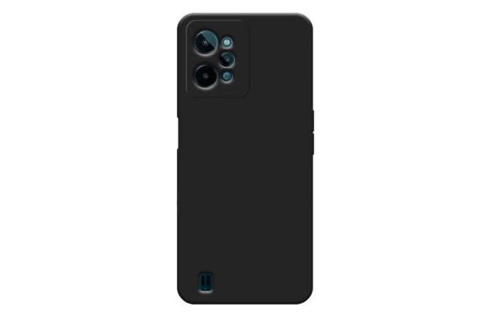 Чехол для Realme C31 тонкий (черный)