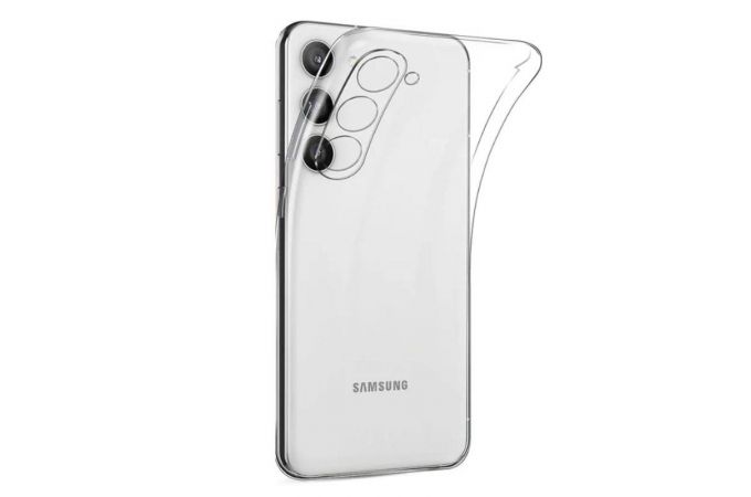 Чехол для Samsung S23 Plus ультратонкий 0,3мм (прозрачный)