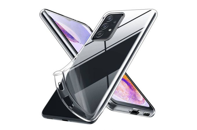Чехол для Samsung S23 Ultra ультратонкий 0,3мм (прозрачный)