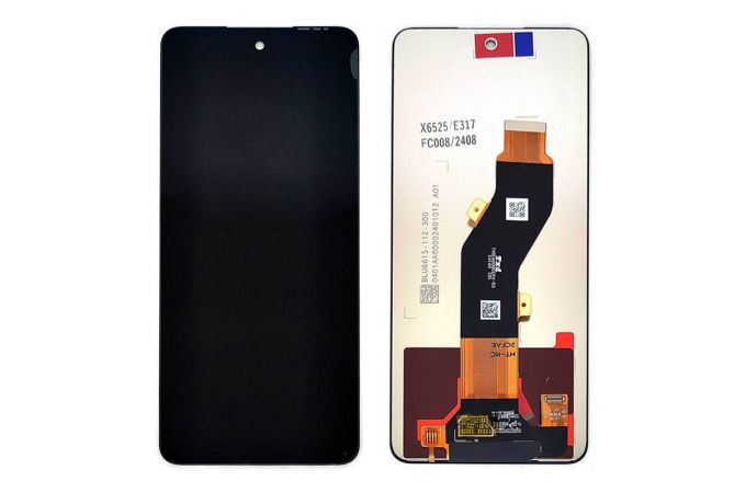 Дисплей для Tecno Spark 20 (KJ5)/ Spark GO 2024 (BG6)/ Pop 8/ Infinix Smart 8 (X6525)/ Smart 8 Pro (X6525B) в сборе с тачскрином (версия шлейфа BOE) org (орг)