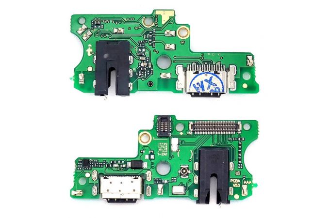 Шлейф для Tecno Camon 20 Pro 4G (CK7n)/ 20 (CK6n) с разъемом зарядки + разъем гарнитуры (плата)