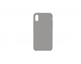 Чехол для iPhone ХS Max Silicone Case Soft Touch (серый) 23