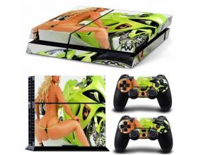 Наклейка винил для PS-4 №2461