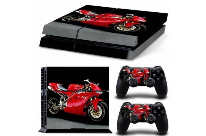 Наклейка винил для PS-4 №5229