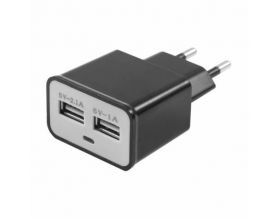 Сетевое зарядное устройство USB Орбита K218 5B, 2000mAh (черный)
