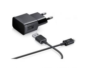 Сетевое зарядное устройство USB + кабель MicroUSB Орбита OT-APU09 5B, 2000mA (черный)