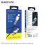 Кабель USB-Type-C - Lightning BOROFONE BU29 (черный) 1,2м (с усилением сгиба)